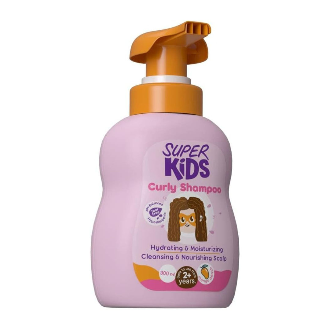 شامبو كيرلي للشعر المجعد من سوبر كيدز - 300 مل