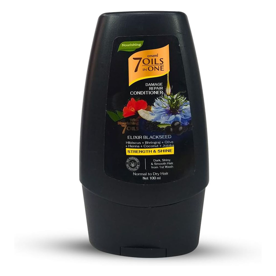 بلسم إصلاح اضرار الشعر 7 زيوت - حبة البركة - 100 ملي