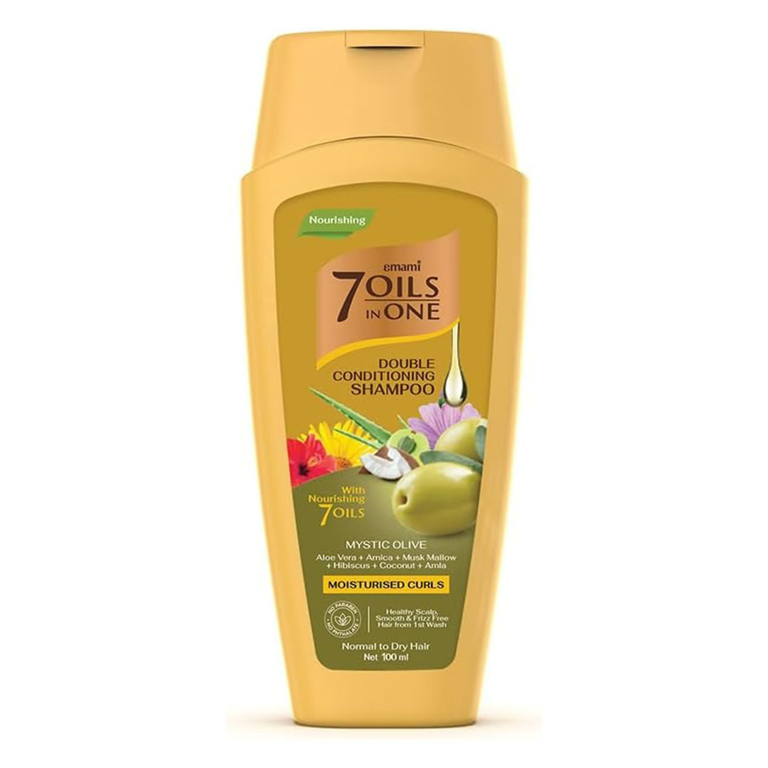 شامبو إيمامي 7 زيوت مزدوج الترطيب - خلاصة الزيتون - 100 مل