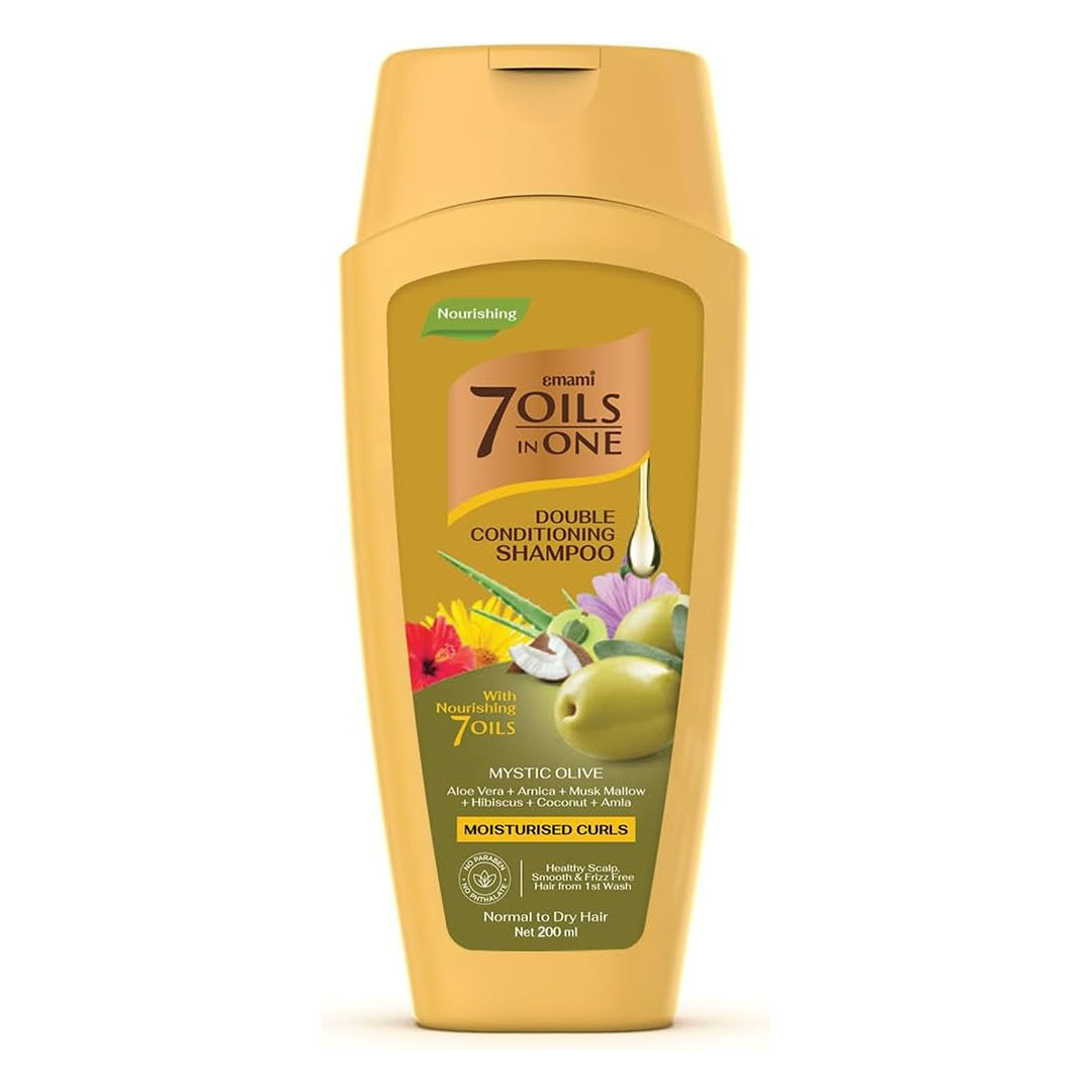 شامبو إيمامي 7 زيوت مزدوج الترطيب - خلاصة الزيتون - 200 مل