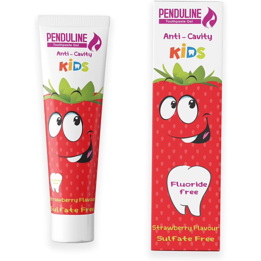 معجون اسنان جل من بندولين بنكهة الفراولة - 75 جم