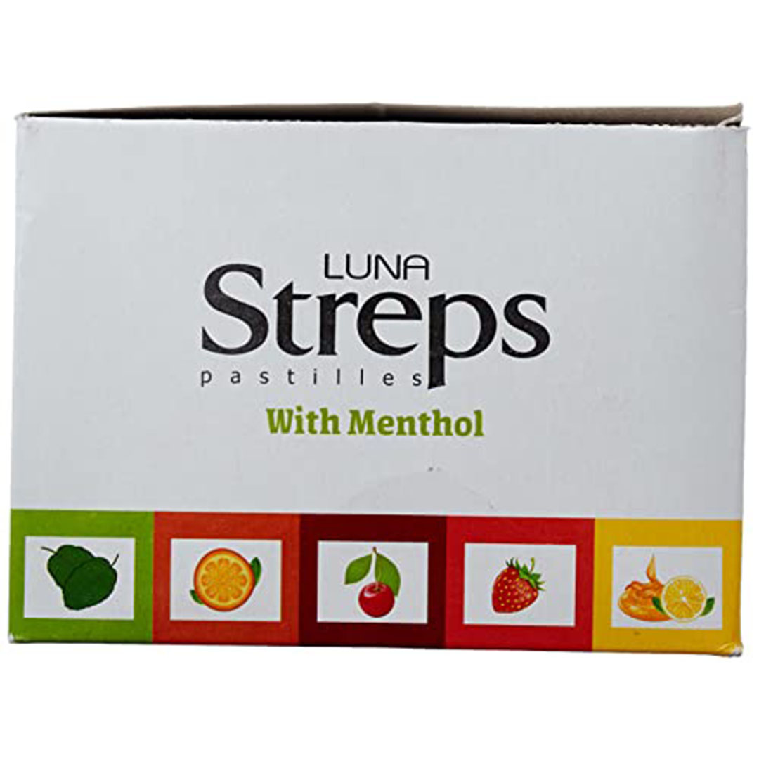 أقراص استحلاب بالنعناع من لونا - 100 قطعة
