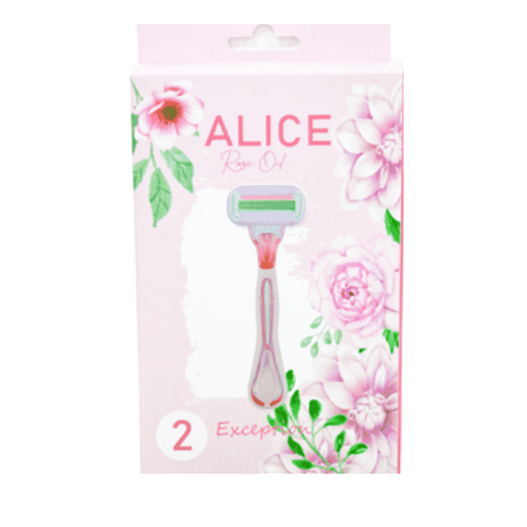 شفرة حلاقة أليس روز إكسبشن - 2 قطعة