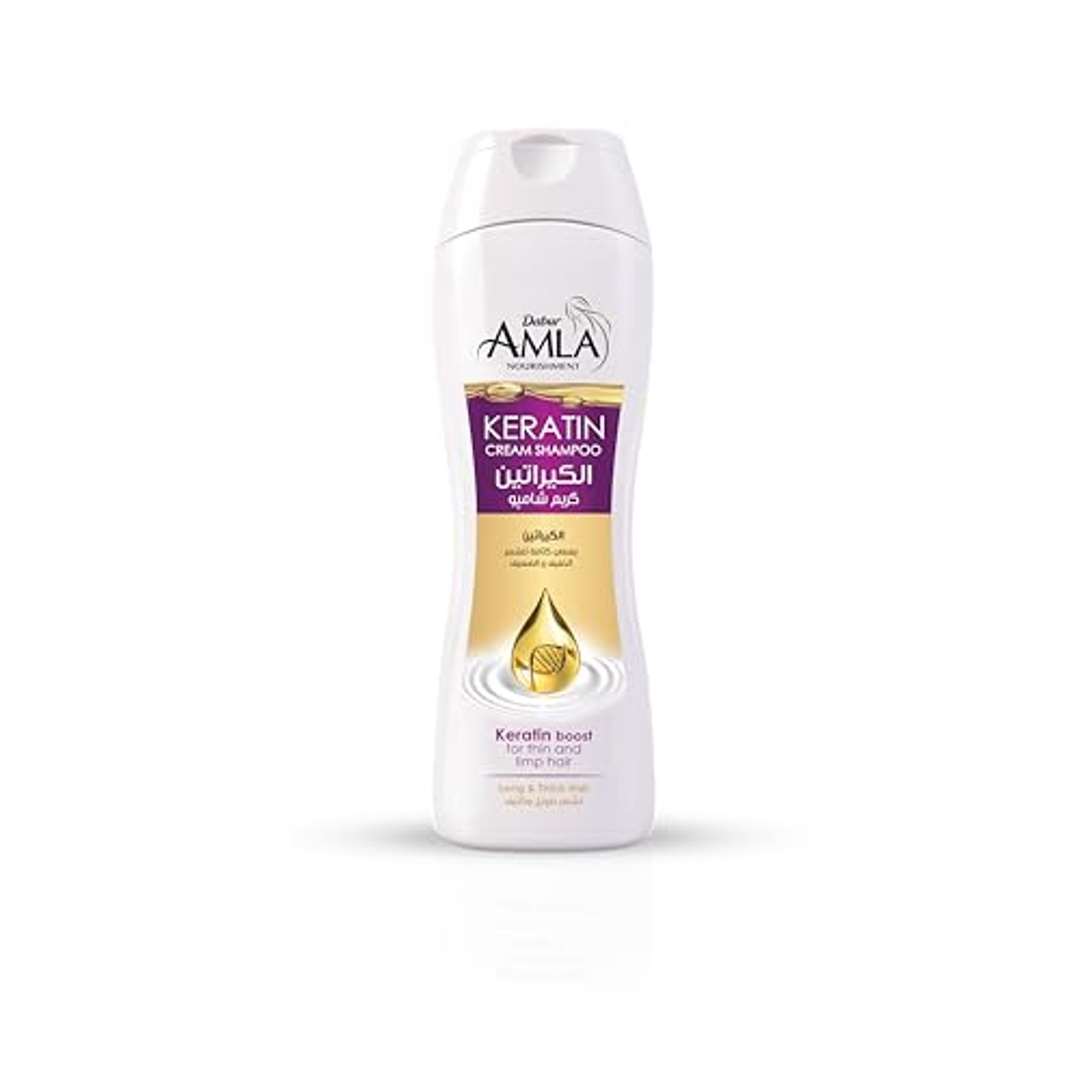 شامبو كريم كيراتين نوريشمنت من دابر املا - 360 مل