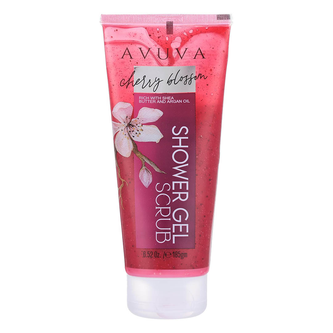 افوفا شاور جيل مقشر - شيري بلوسوم - 185 جم