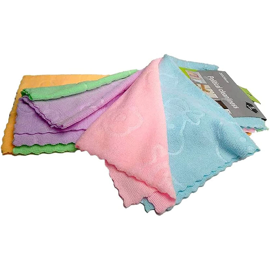 طقم فوط مطبخ من المايكروفايبر - 5 قطع