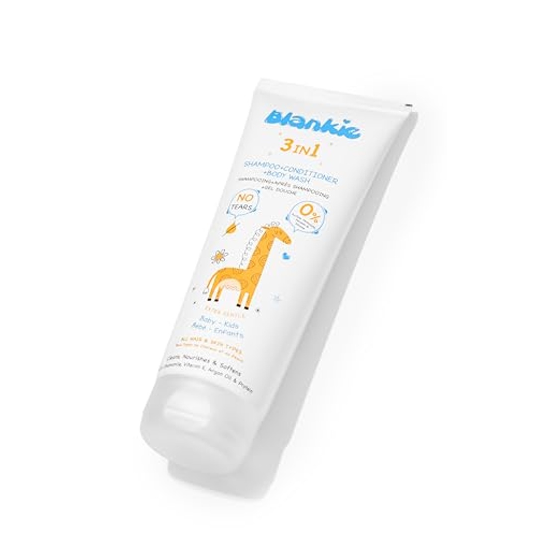 شامبو وبلسم وغسول للجسم 3 في 1 من بلانكي - 200 مل