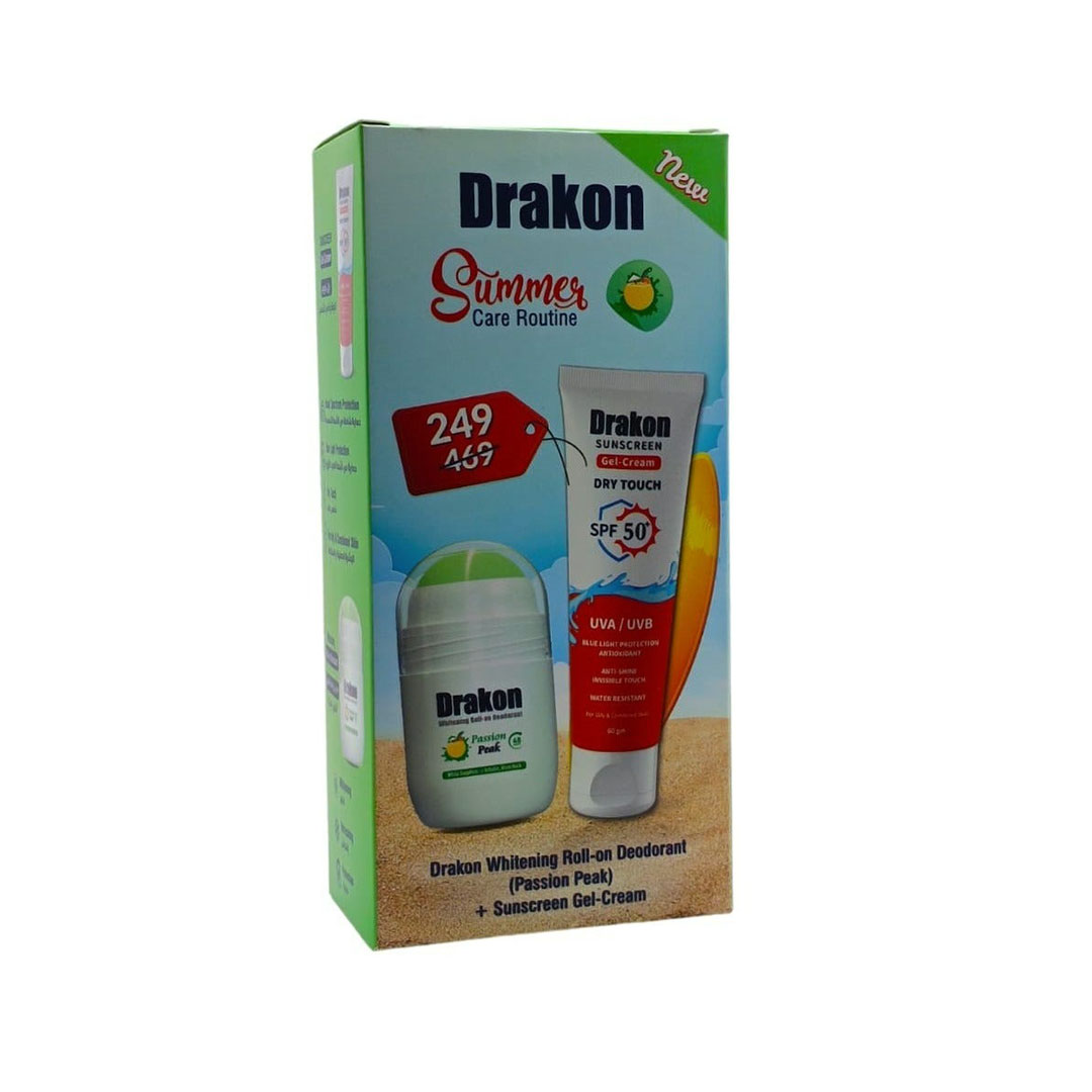رول اون باشون 50 مل + واقي شمس جل كريم 60 مل