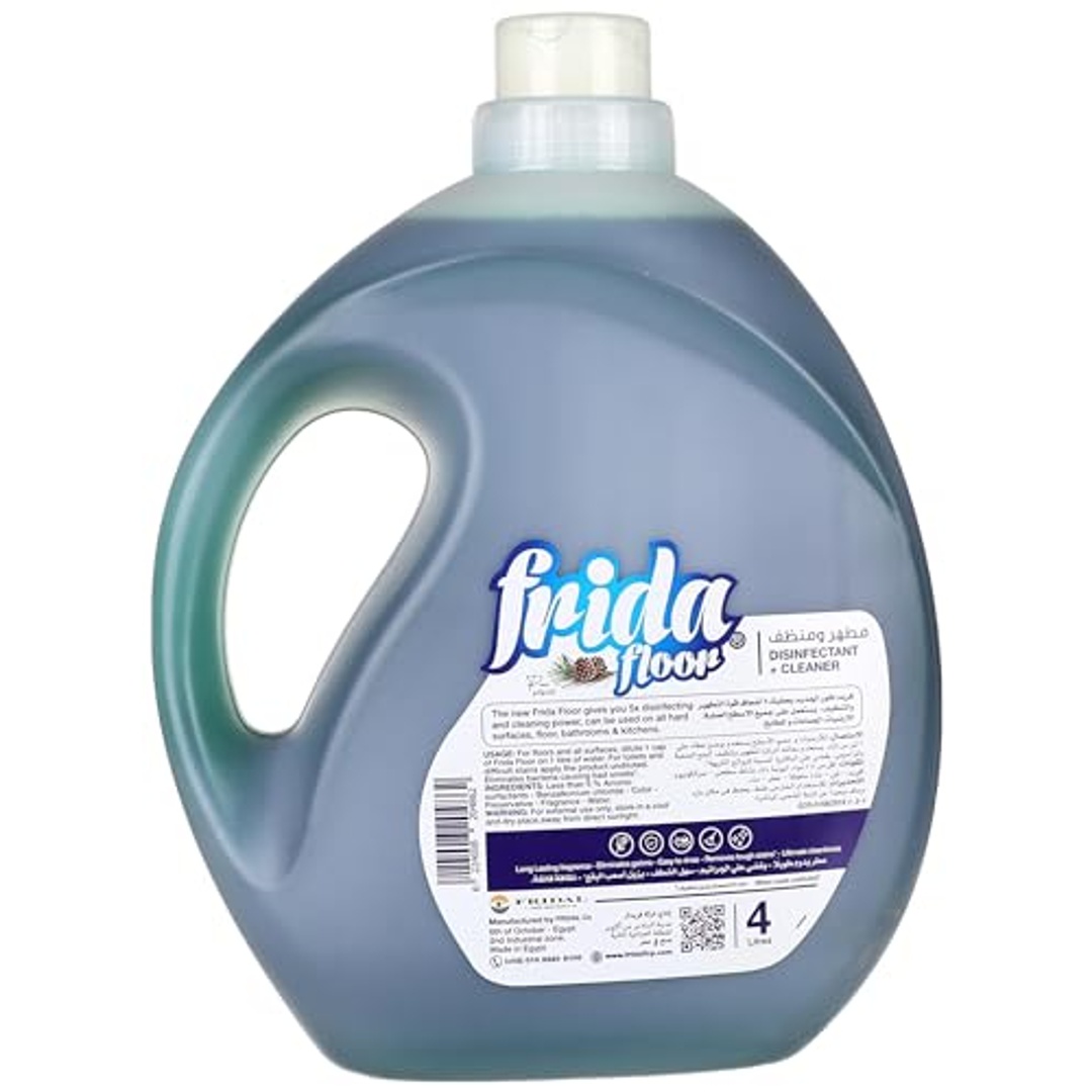 فريدا مطهر ومنظف ارضيات - صنوبر - 4 لتر