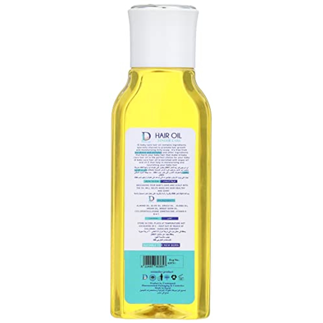 زيت شعر اي دي بيبي كير للأطفال - 100 مل