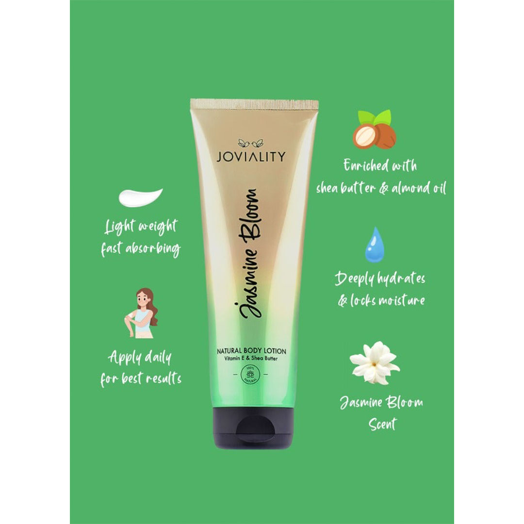 جوفياليتي بادي لوشن طبيعي - چاسمين بلوم - 240 مل
