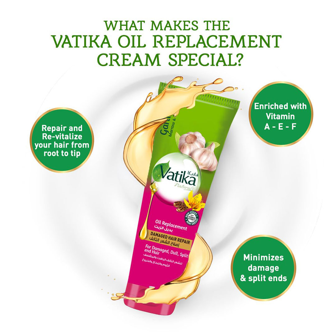 زيت بديل الشعر فاتيكا لإصلاح الشعر بالثوم - 200 مللي