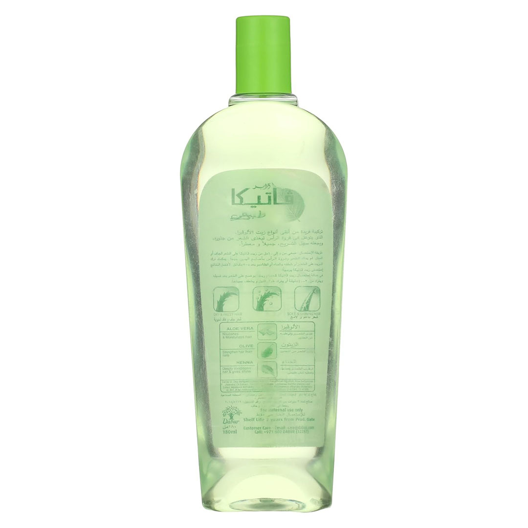 زيت غني بالصبار من فاتيكا ناتشورالز - 180 مل