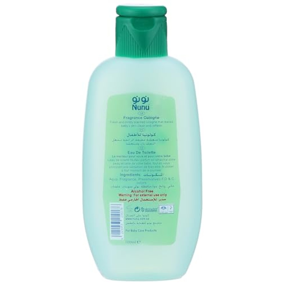 كولونيا خالية من الكحول للأطفال من نونو - 100 مل