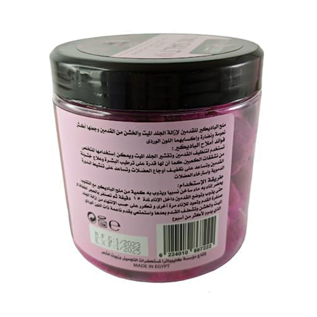 أملاح باديكير برائحة الورد من كليوباترا - 500 مل