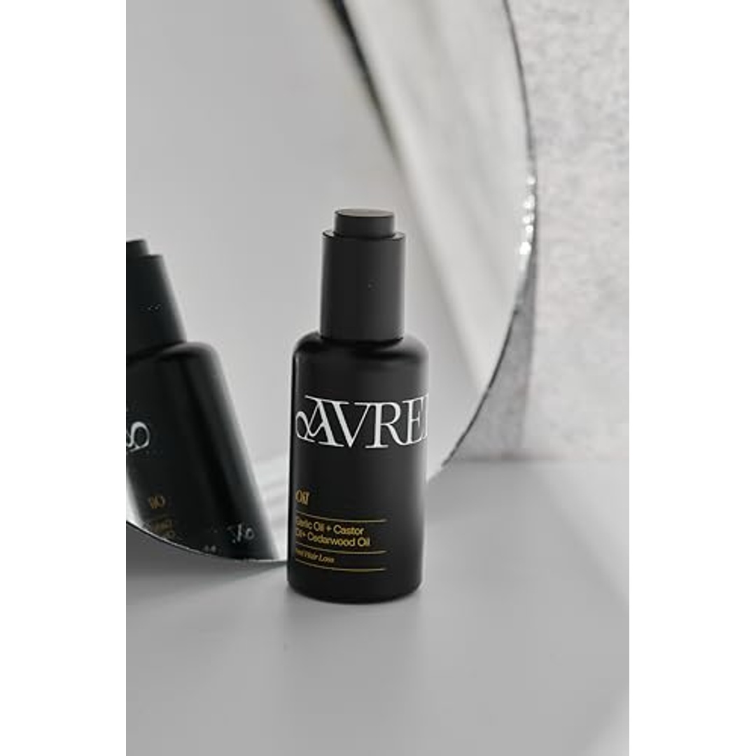 زيت الشعر بالثوم والخروع وخشب الأرز من افريل - 50 مل