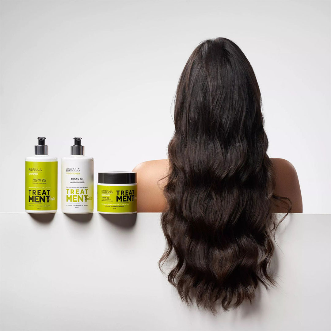 ماسك شعر بوبانا بزيت الأرجان - 500 جرام