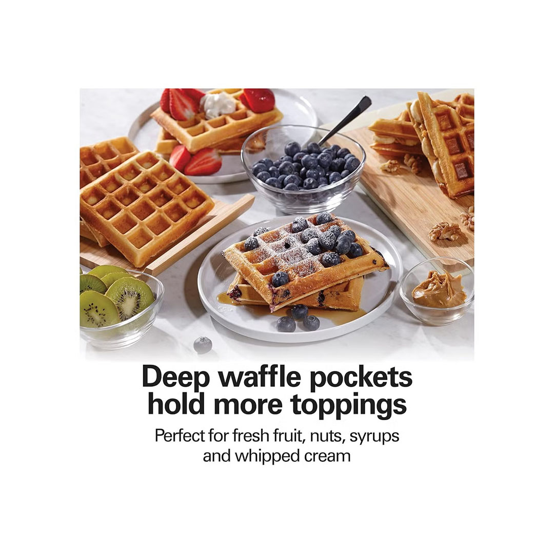 لوما بيلا وافل ميكر 1200 وات - أسود - LB-58037