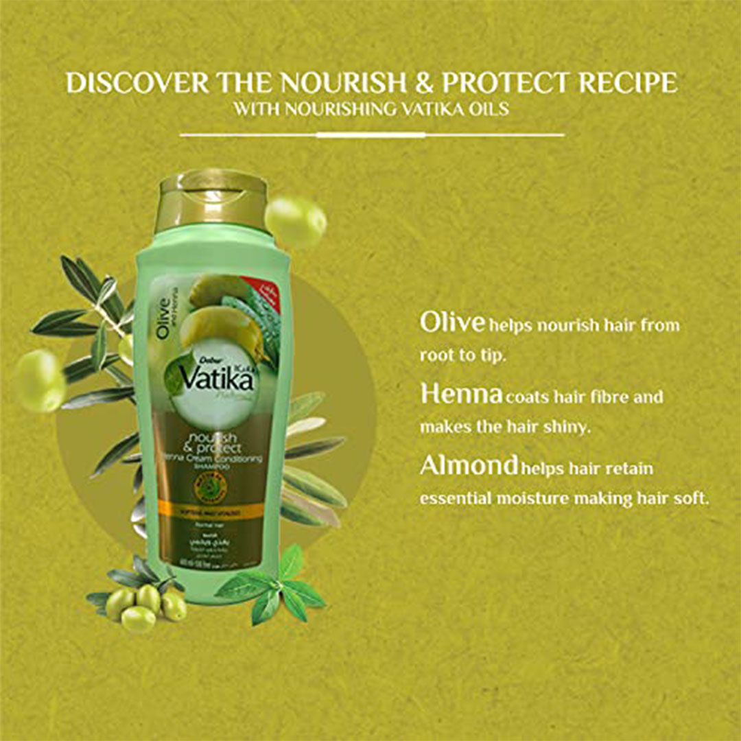 كريم فاتيكا مرطب بالزيتون والحناء - 600 مل
