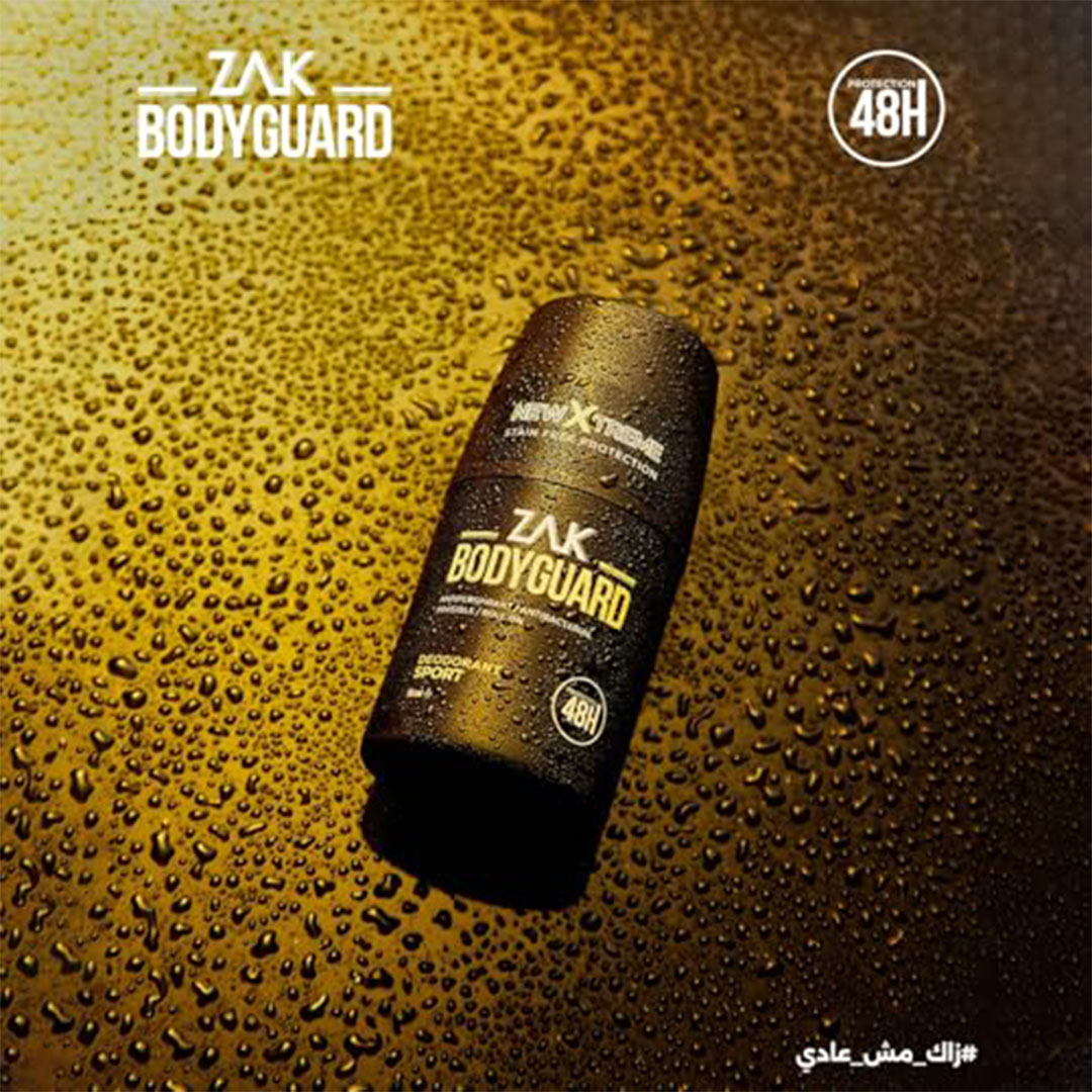 زاك مزيل عرق بودي جارد سبورت رول اون - 50 مل