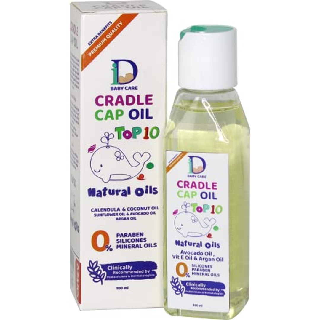 زيت الشعر من اي دي بيبي كير لعلاج قشرة المهد - 100 مل