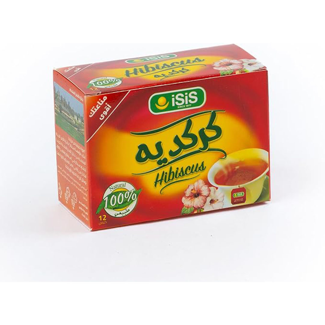 ايزيس كركديه 12 فتلة - قطعتين