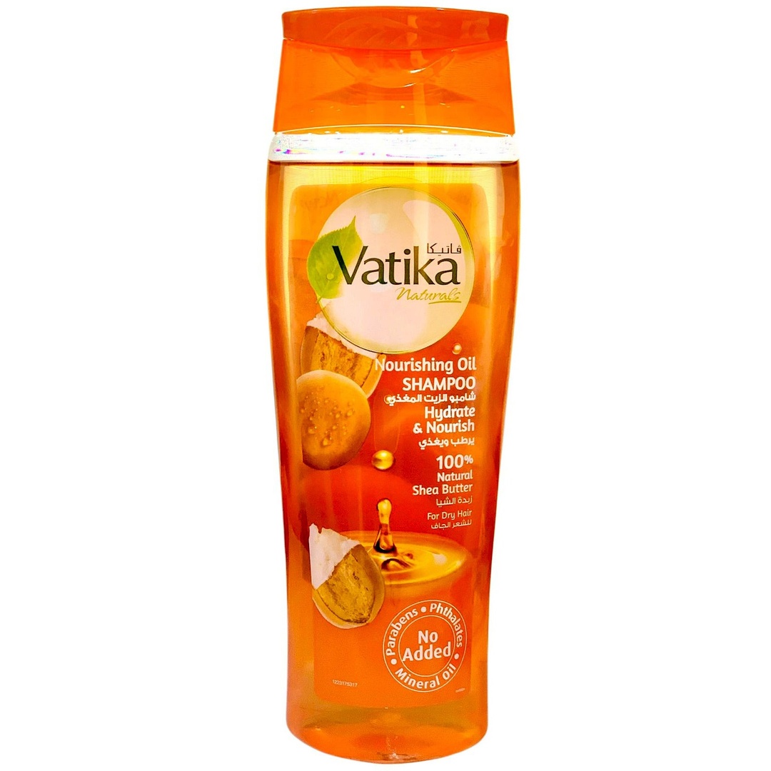 شامبو فاتيكا بالزيت مرطب ومغذي بالشيا للشعر الجاف - 425 مل