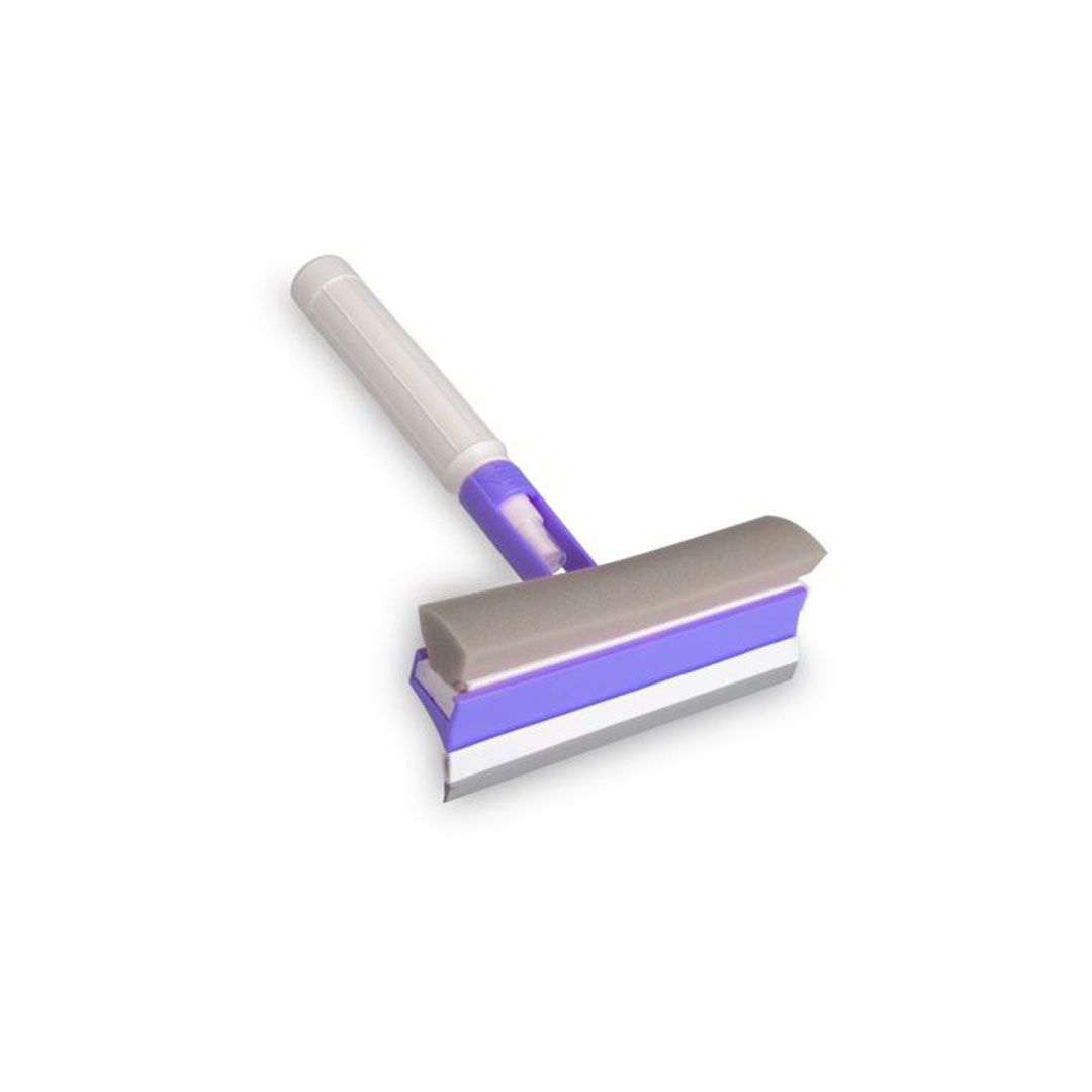 مساحة زجاج مع إسفنجة وبخاخ - 21 سم - F008