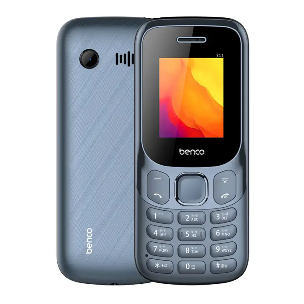 موبايل بينكو E11 ثنائي الشريحة 3G - 16/1GB - رمادي