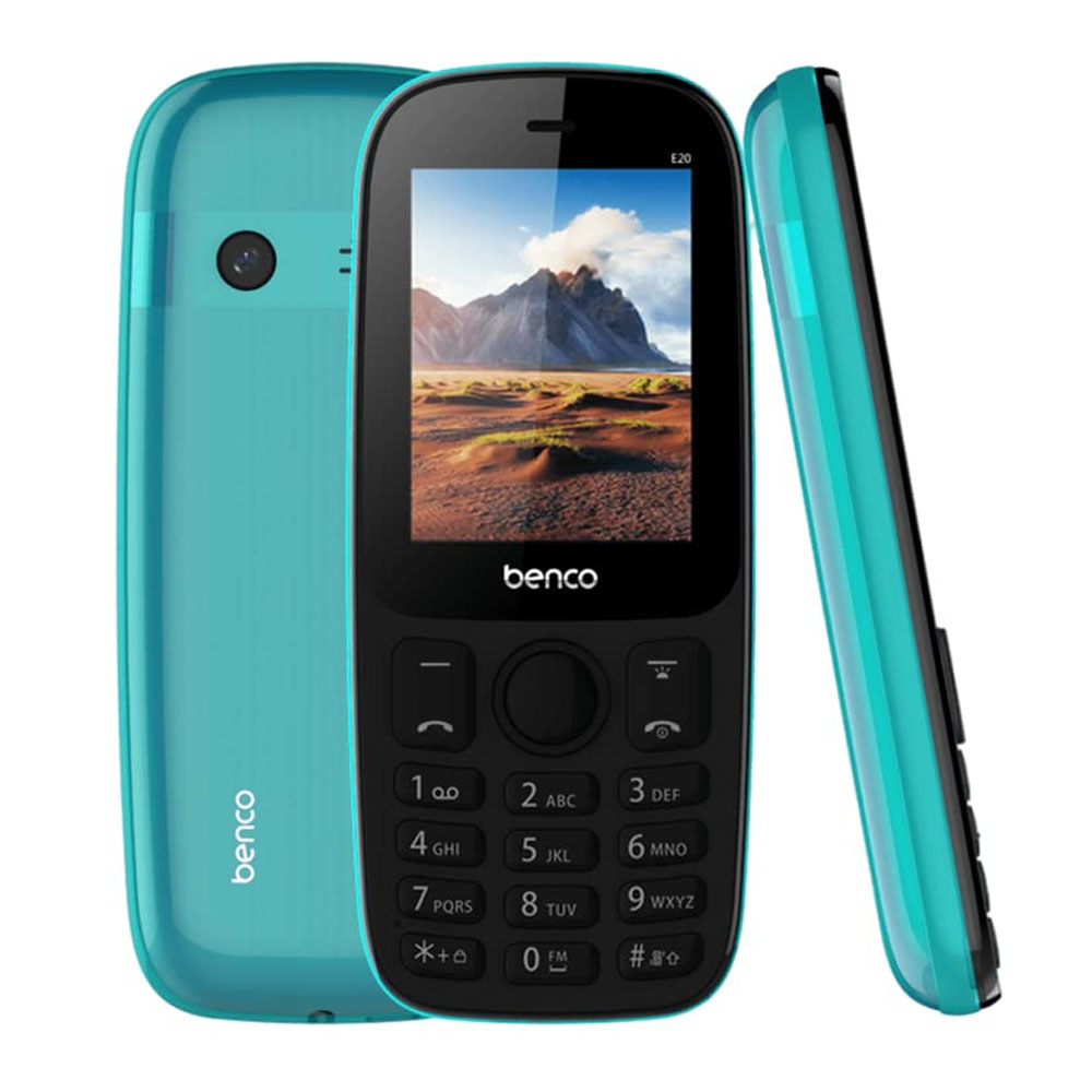 بينكو موبايل E20 - شريحتين - 2G - أخضر - SW007