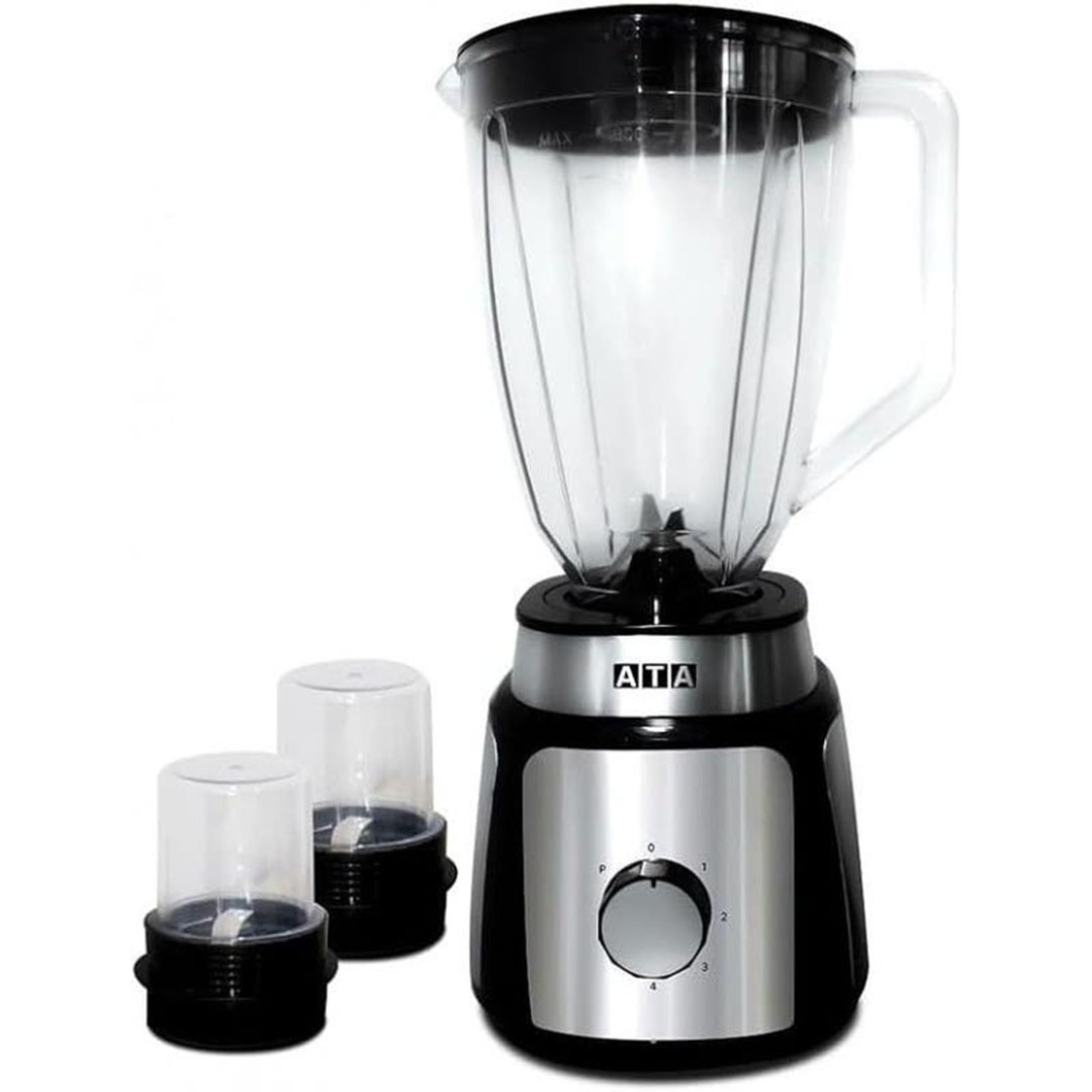 خلاط كهربائى اية تى اية 1.8 لتر- 1000 وات- 2 مطحنة - اسود