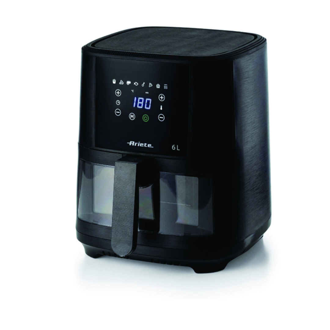 قلايه هوائية أرييت - 6 لتر - 1300 وات - أسود