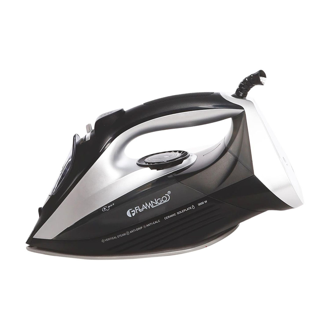 مكواة بخار فلامنجو - كهربائية - 3000 وات - موديل 3000
