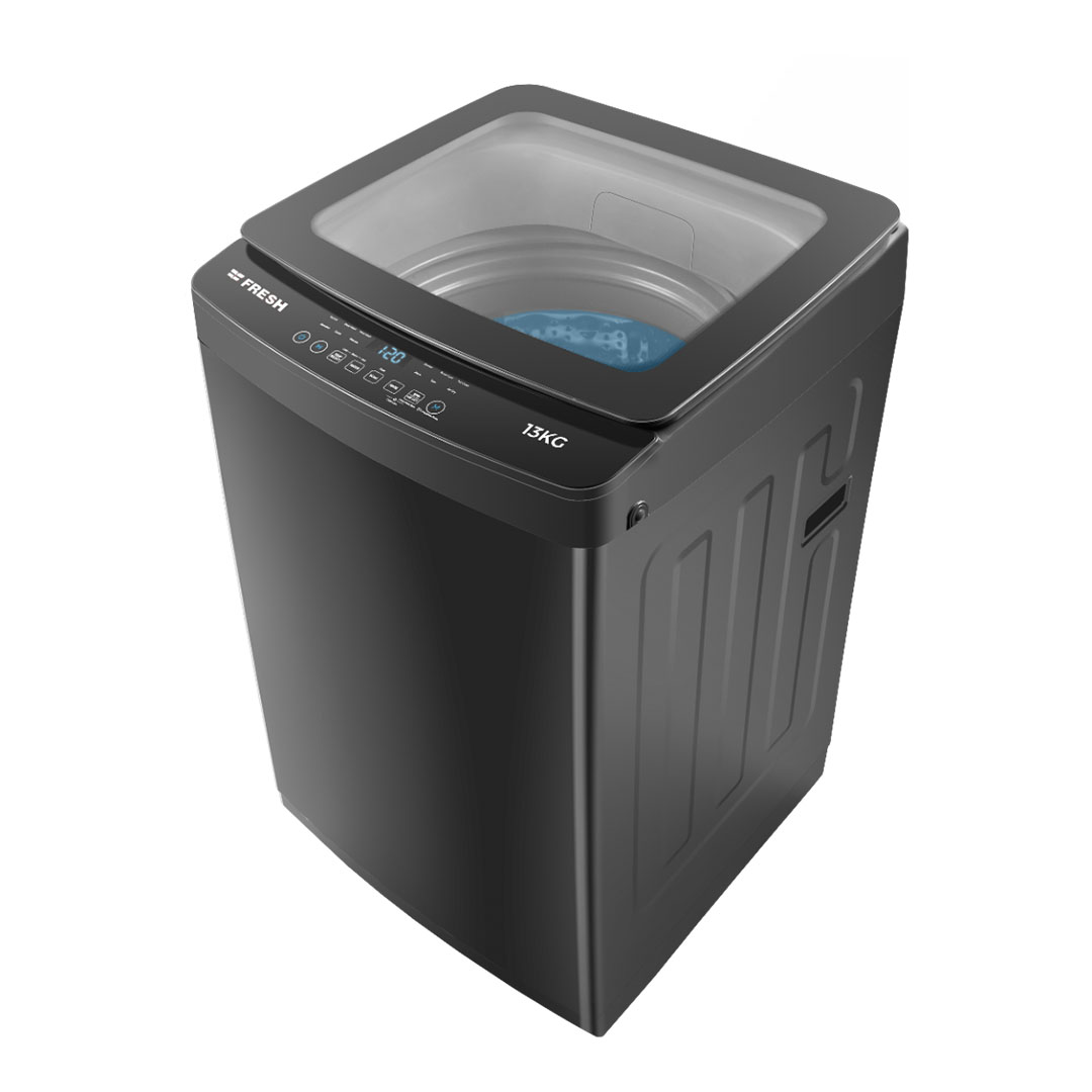 غسالة ملابس تحميل علوى فريش - 13 كجم - فضي