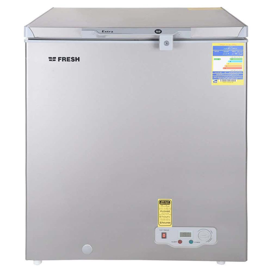 ديب فريزر فريش أفقي - 165 لتر - فضي - FDF-220
