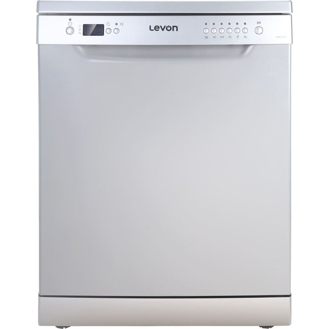 Levon غسالة أطباق - 12 فرد - فضي - LVDW12-SS-DT