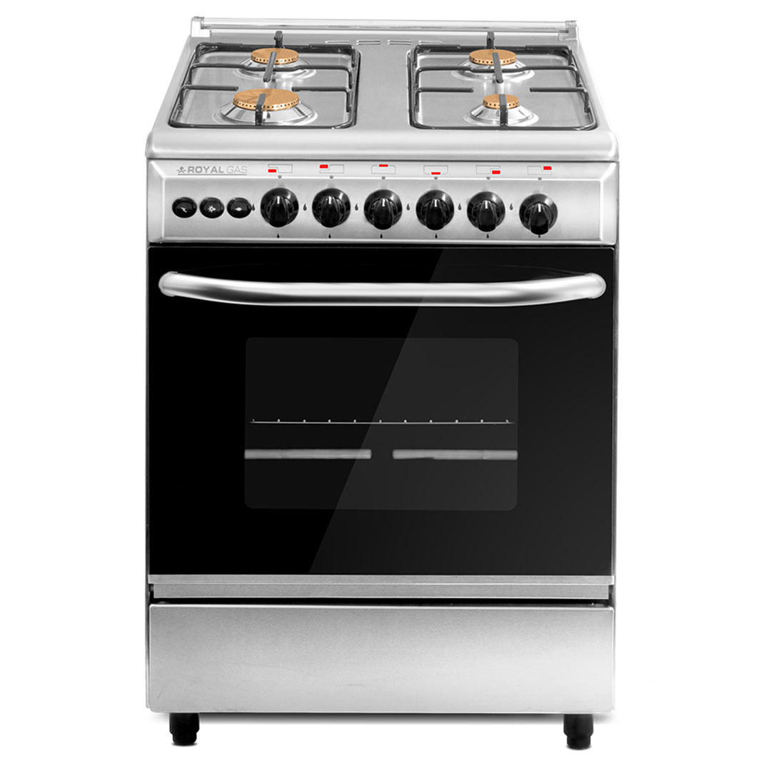 بوتجاز غاز رويال جاز - 4 شعلة - فضي - 2010260