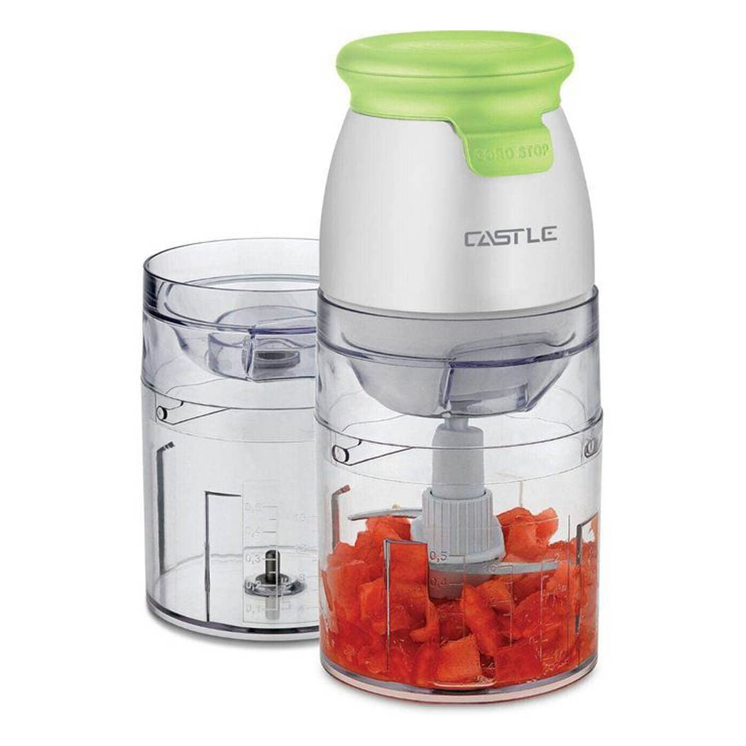 CHMP1050 كبة طعام كاستل - 500 وات - ابيض/اخضر