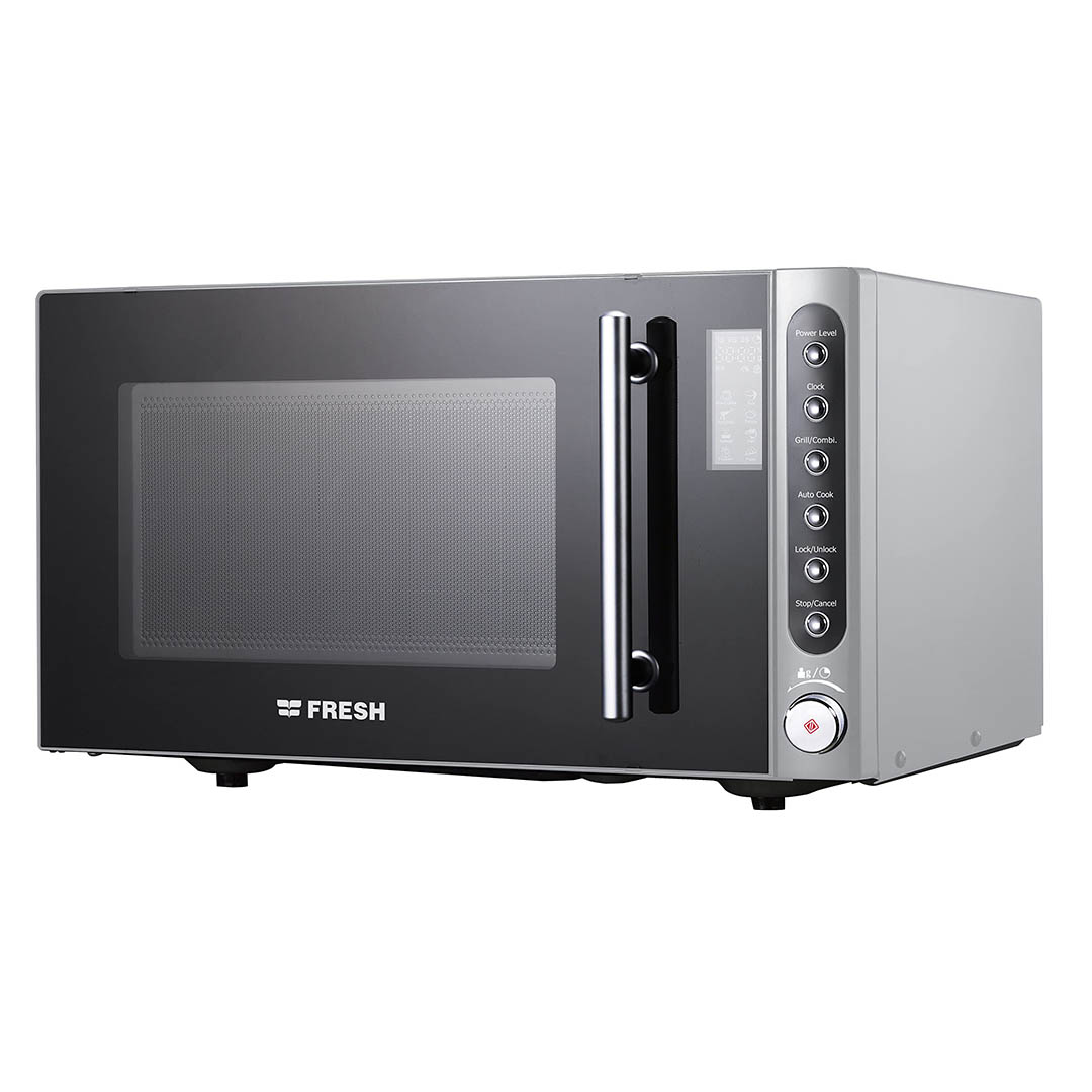 FMW-28ECG-SG ميكرويف مع شواية فريش - 28 لتر - فضي