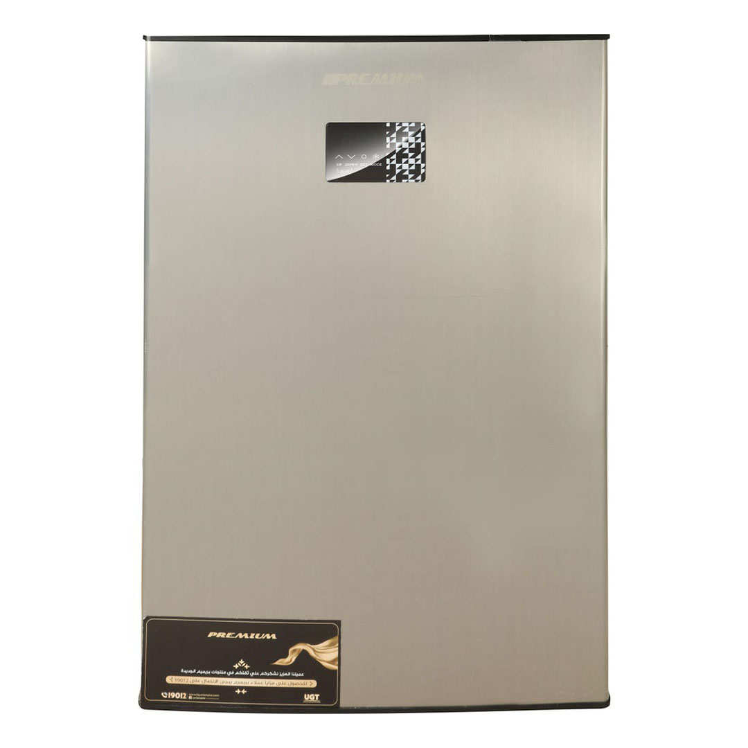 ثلاجة ميني بار يونيون إير نوفروست - 117 لتر - فضي - PRN-090BV1-DH