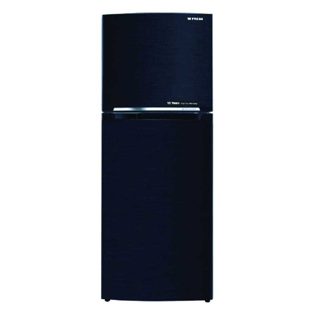 ثلاجة فريش - 329 لتر - اسود - FNT-BR 370BB 