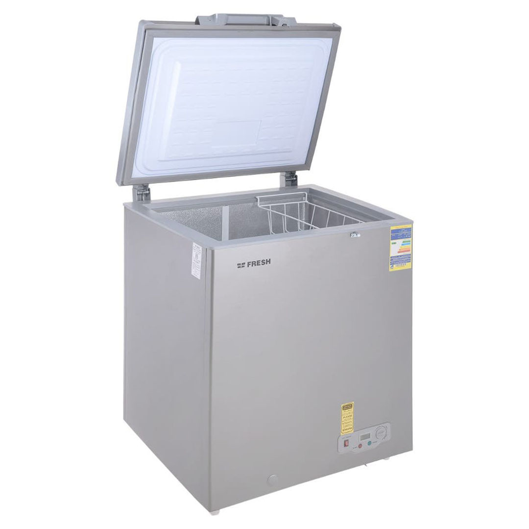 ديب فريزر فريش أفقي - 165 لتر - فضي - FDF-220
