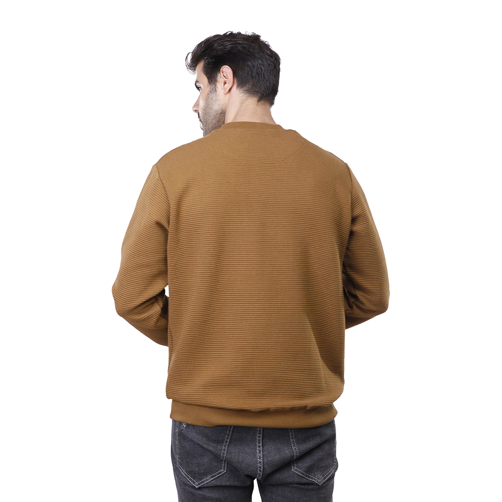 سويت شيرت رجالي كم طويل سادة - جملي - 1600286