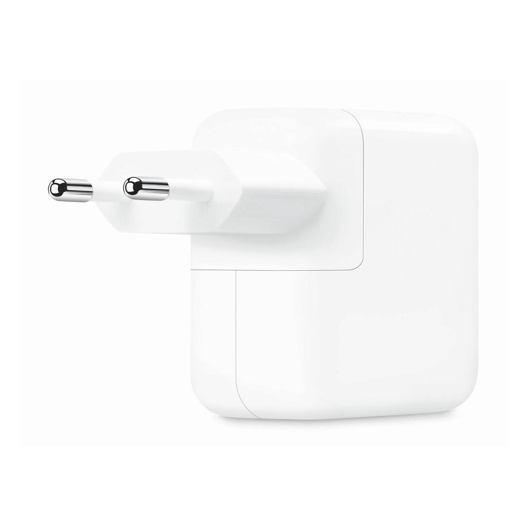 رأس شاحن - 2 مخرج Type-C- وات 35 - أبيض