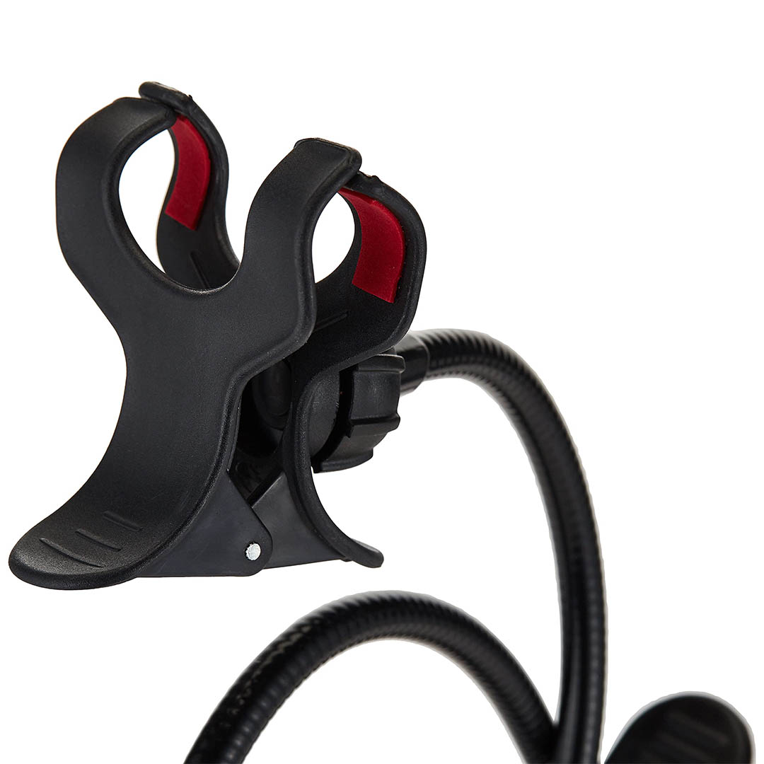 حامل موبايل قابل للتعديل - أسود