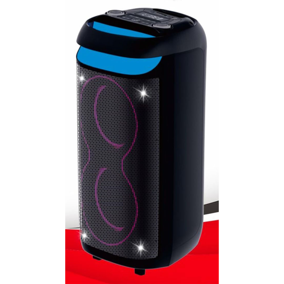 مكبر صوت بلوتوث محمول من بلاتينيوم ساوند ويف - 60 واط RMS - AH-8750