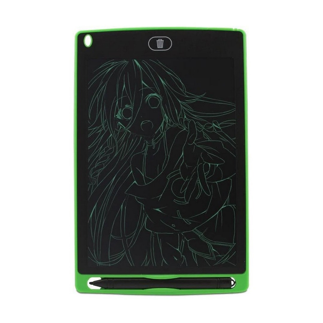 تابلت كتابة LCD مع قلم للأطفال - 8.5 إنش - أخضر
