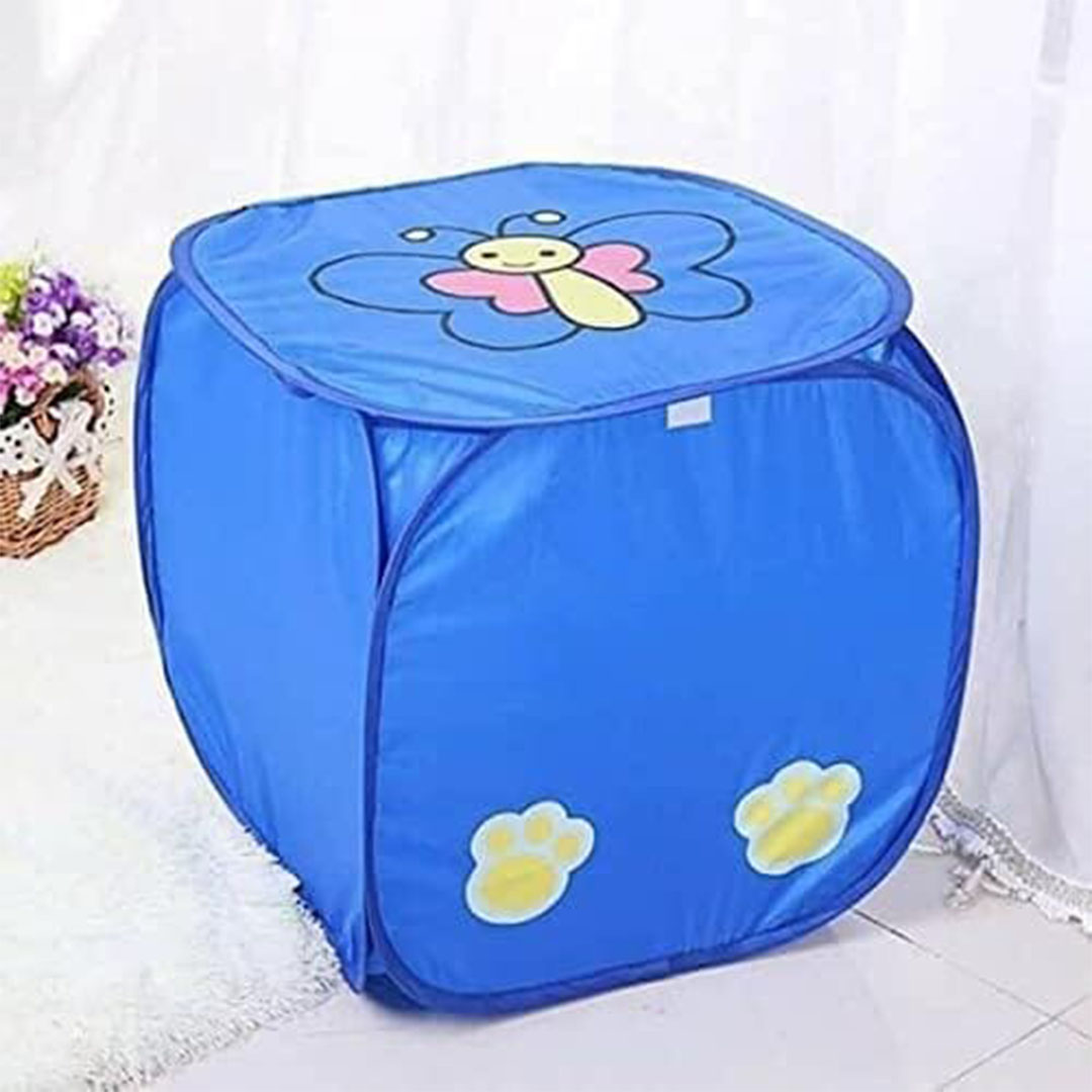 سلة تنظيم متعددة الوظائف قابلة للطي - أزرق