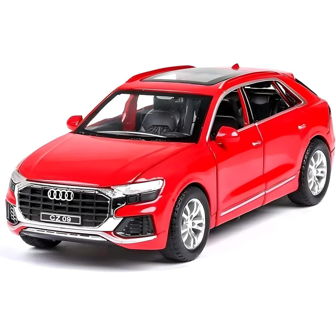 عربية أودي Q8 لعبة نموذجية 1:32 - أحمر