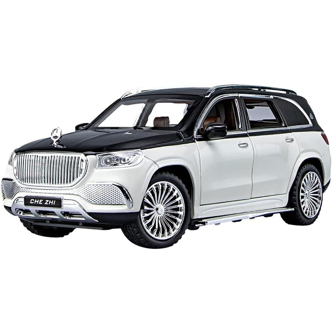 عربية مايباخ GLS600 النموذجية 1:24 - أبيض